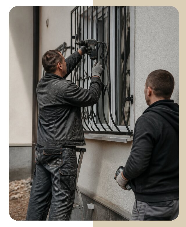 Установка наружных решеток в Костроме от 5002 р. | ДвериЛегко-Кст